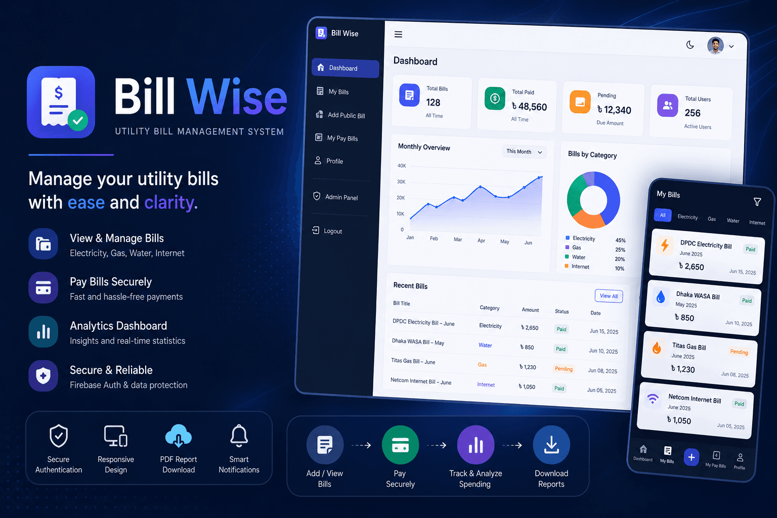 Bill Wise project preview