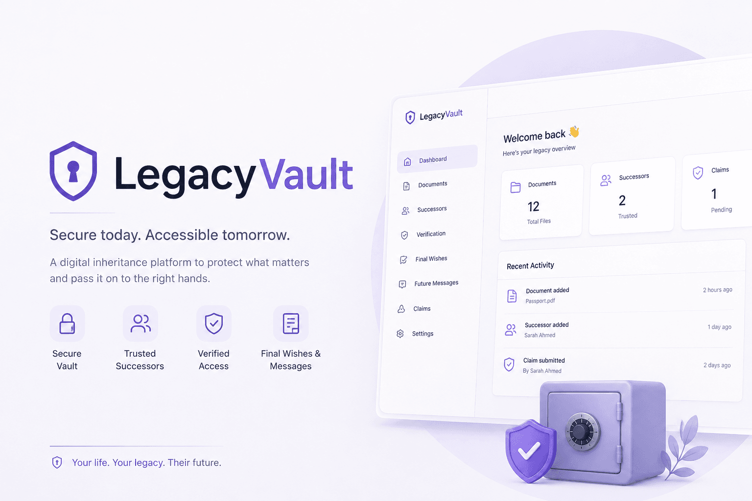Legacy Vault project preview